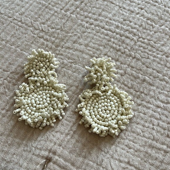 Boho handmade beaded earrings - Picture 3 of 5